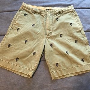 J. Crew Broken In Vintage Style Shorts 32”